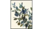 32X42 Watercolor Eucalyptus I With Black Frame - Signature