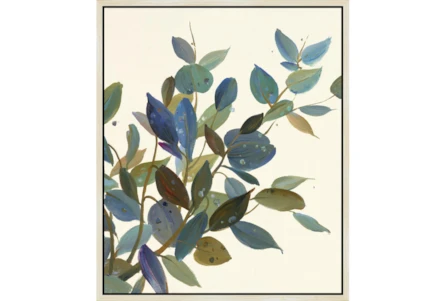 22X26 Watercolor Eucalyptus II With Birch Frame - Main