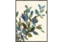 32X42 Watercolor Eucalyptus II With Espresso Frame - Signature