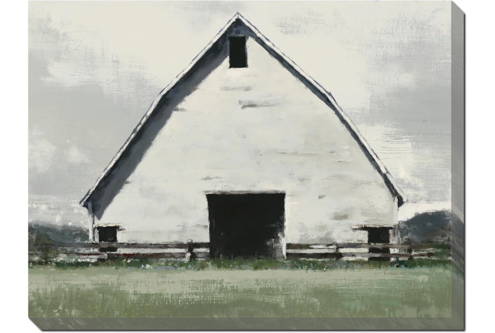30X40 Rustic Barn Gallery Wrap Canvas