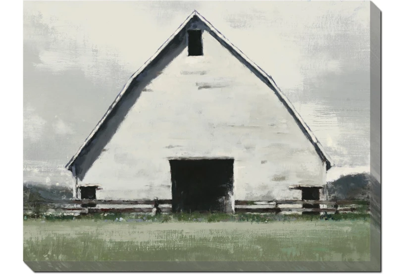 30X40 Rustic Barn Gallery Wrap Canvas - 360