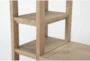 Voyage Natural 60" Writing Desk With Two 74" Bookcase Piers By Nate Berkus + Jeremiah Brent - Detail