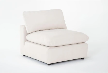 Zone Cream Armless Chair - Main
