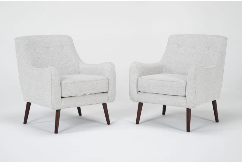 Kaycee Pumice Accent Arm Chairs, Set of 2 - 360