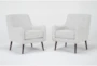 Kaycee Pumice Accent Arm Chairs, Set of 2 - Signature