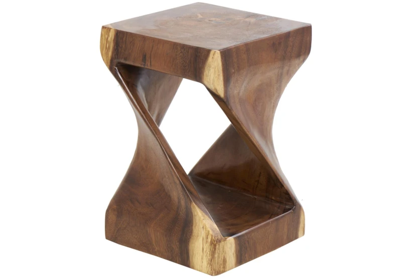 12X12" Wood Accent Table - 360