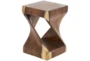 12X12" Wood Accent Table - Signature