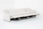 Kennedy 122" 3 Piece Power Triple Reclining Modular Sofa with USB - Side