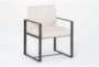 Lars Dining Arm Chair With Back - Side