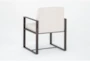 Lars Dining Arm Chair With Back - Side