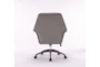 Gray Fabric Rolling Office Desk Chair - Detail