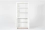 Westlawn 72" White Bookcase With Doors - Front