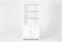 Westlawn 72" White Bookcase With Doors - Signature