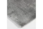 5'X7' Rug-Rachel Grey Plush Memory Foam Faux Fur - Detail