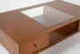 Alton Cherry II 3 Piece Coffee Table Set With Storage - Detail