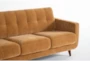 Allie Buttercup 111" 2 Piece Queen Sleeper Sectional with Left Arm Facing Sleeper Corner Chaise & Chair - Detail