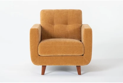 Allie Buttercup Arm Chair - Front