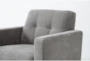 Allie Grey Arm Chair - Detail