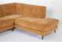 Allie Buttercup 108" 2 Piece Sectional with Right Arm Facing Corner Chaise & Chair - Detail