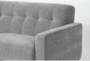 Allie Grey 80" Sofa - Detail