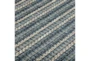 10'X13' Outdoor Rug-Ezra Denim Stripe - Detail
