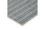 10'X13' Outdoor Rug-Ezra Denim Stripe - Detail