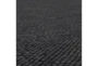 8'X10' Rug-Theo Dark Charcoal Woven Wool Blend - Detail