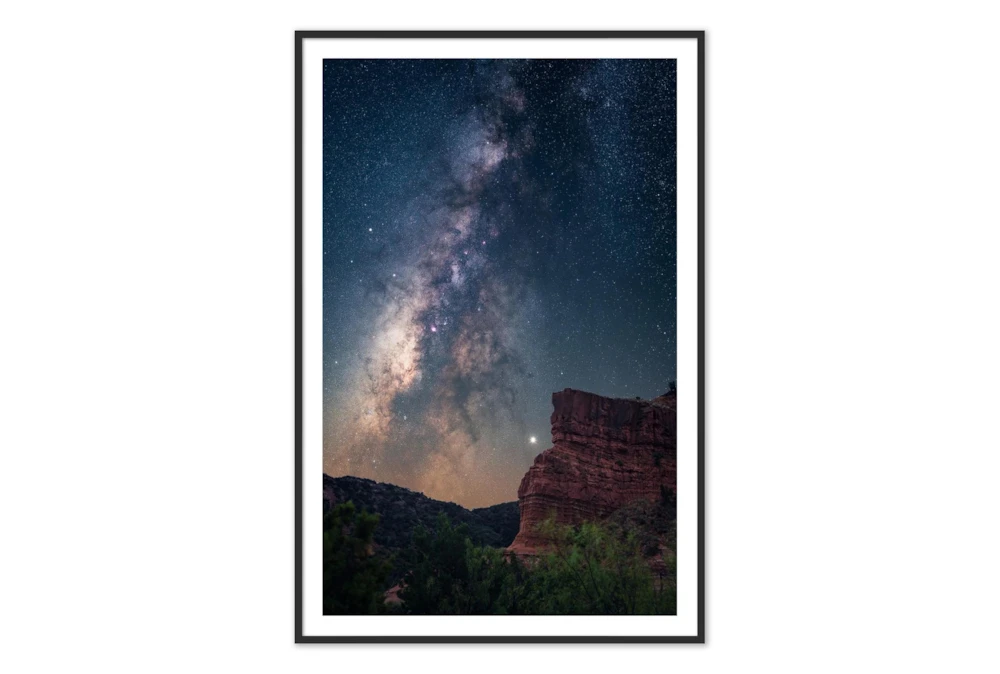 30X40 Caprock Canyon With Black Frame