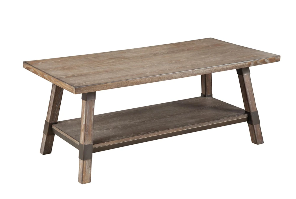 Elm Coffee Table With Storage