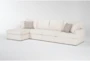 Belinha II Opal 3 Piece Sectional with Left Arm Facing Chaise - Signature