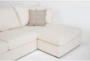 Belinha II Opal 3 Piece Full Sleeper Sectional with Right Arm Facing Chaise - Detail