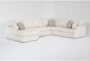 Belinha II Opal 4 Piece Full Sleeper Sectional with Left Arm Facing Chaise - Signature