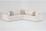 Belinha II Opal 3 Piece Sectional with Left Arm Facing Full Sleeper - Signature