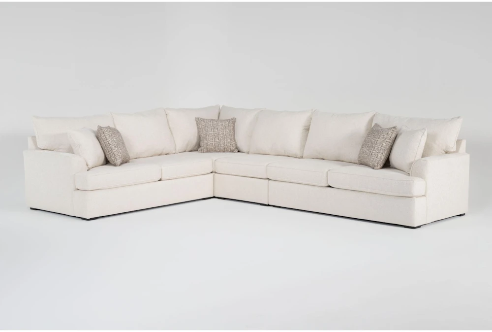 Belinha II Opal 4 Piece Sectional with Right Arm Facing Full Sleeper