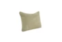 14X20 Wheat Green Boucle Lumbar Throw Pillow - Side
