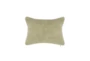 14X20 Wheat Green Boucle Lumbar Throw Pillow - Signature