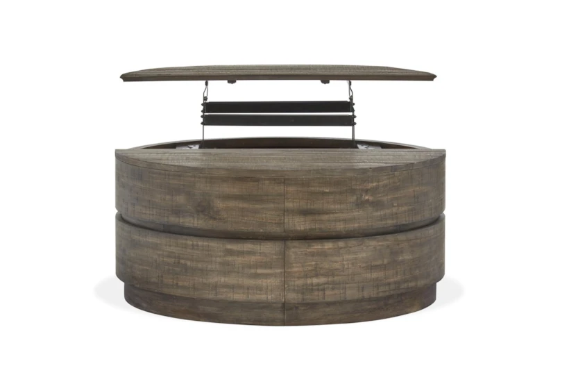 Nancy Round Lift-Top Coffee Table - 360