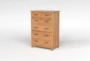 Sp Reagan Toffee II 5-Drawer Chest - Side