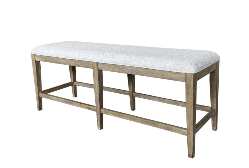 Sunlight Sandstone Upholstered 60" Bench Counter - 360