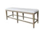 Sunlight Sandstone Upholstered 60" Bench Counter - Signature