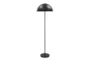 59" Matte Black Mushroom Dome Stick Floor Lamp - Signature