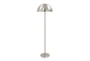 59" Silver Chrome Mushroom Dome Stick Floor Lamp - Signature