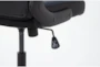 Loki Black & Blue Rolling Office Gaming Desk Chair - Detail