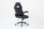 Loki Black & Blue Rolling Office Gaming Desk Chair - Signature
