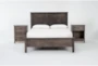 Reagan Dew II King Wood 3 Piece Bedroom Set With 1-Drawer & 3-Drawer Nightstand - Signature