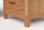 Reagan Toffee II Queen Wood 3 Piece Bedroom Set With Dresser & 3-Drawer Nighstand - Detail