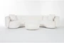 Formosa 167" 3 Piece Sectional with Cocktail Ottoman - Signature