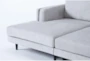 Aries Seal Double Chaise Lounge - Detail