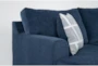 Colby Navy Double Chaise Lounge - Detail