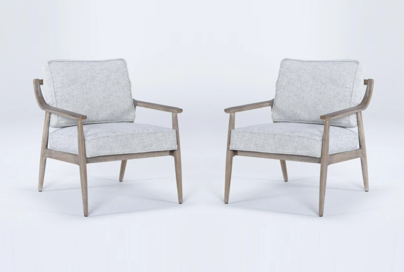 Dena Hemp Accent Arm Chairs, Set of 2 - 360